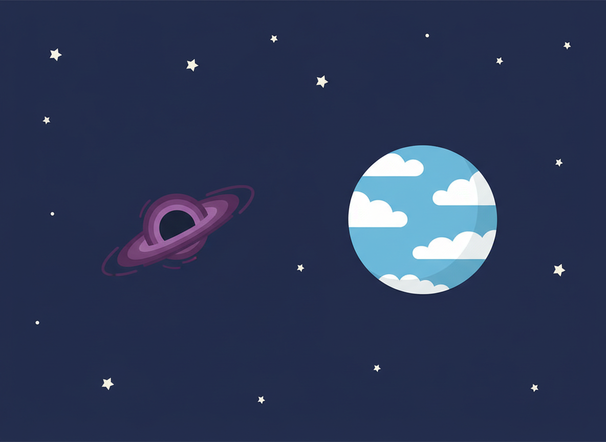 Is a Black Hole Going to Eat Us?
