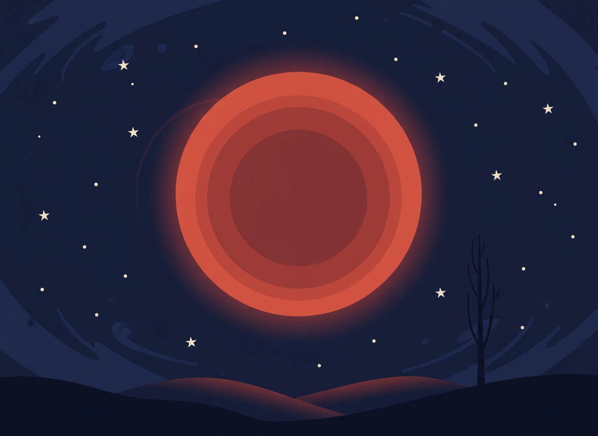 The Night the Moon Turns Red